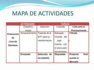 MAPA DE ACTIVIDADES
 