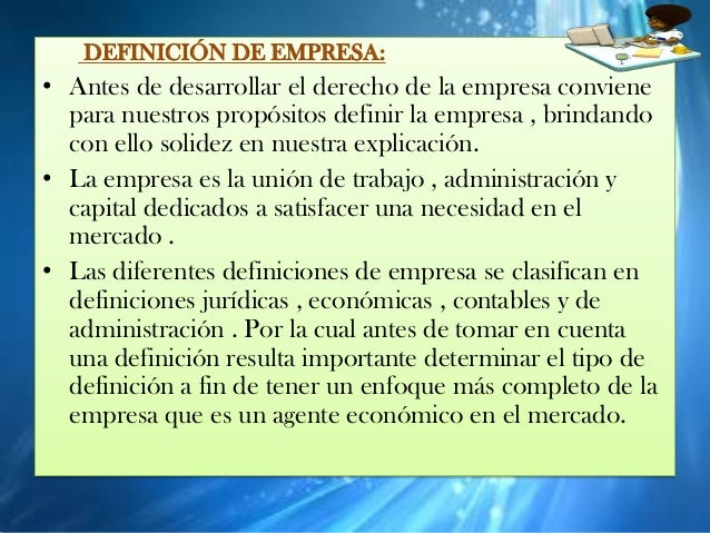 Diapositivas de derecho empresarial