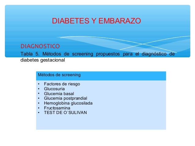 Diapositivas de diabetes y embarazo. Diapositivas de diabetes y embarazo.