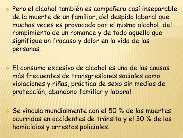 El test del alcoholismo los resultados