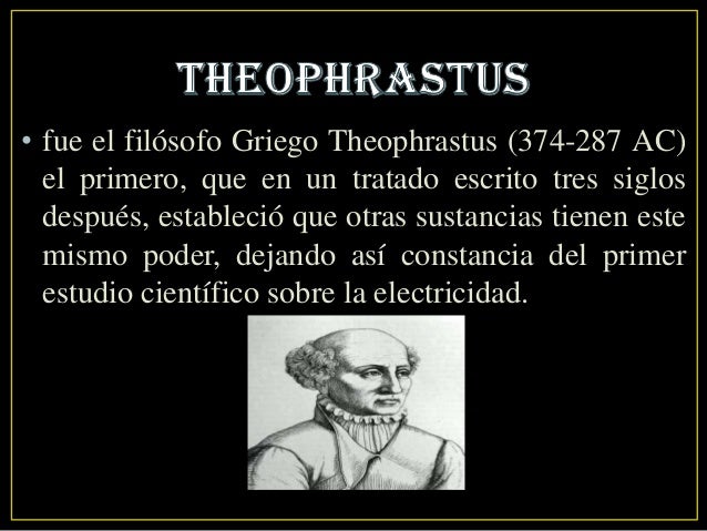 Resultado de imagen de fue el filósofo griego Theophrastus (374-287 a.C.)