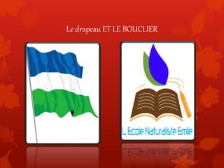 Le drapeau ET LE BOUCLIER
 