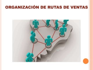 ORGANIZACIÓN DE RUTAS DE VENTAS
 