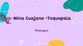 Mina Cuajone -Toquepala
Moquegua
 