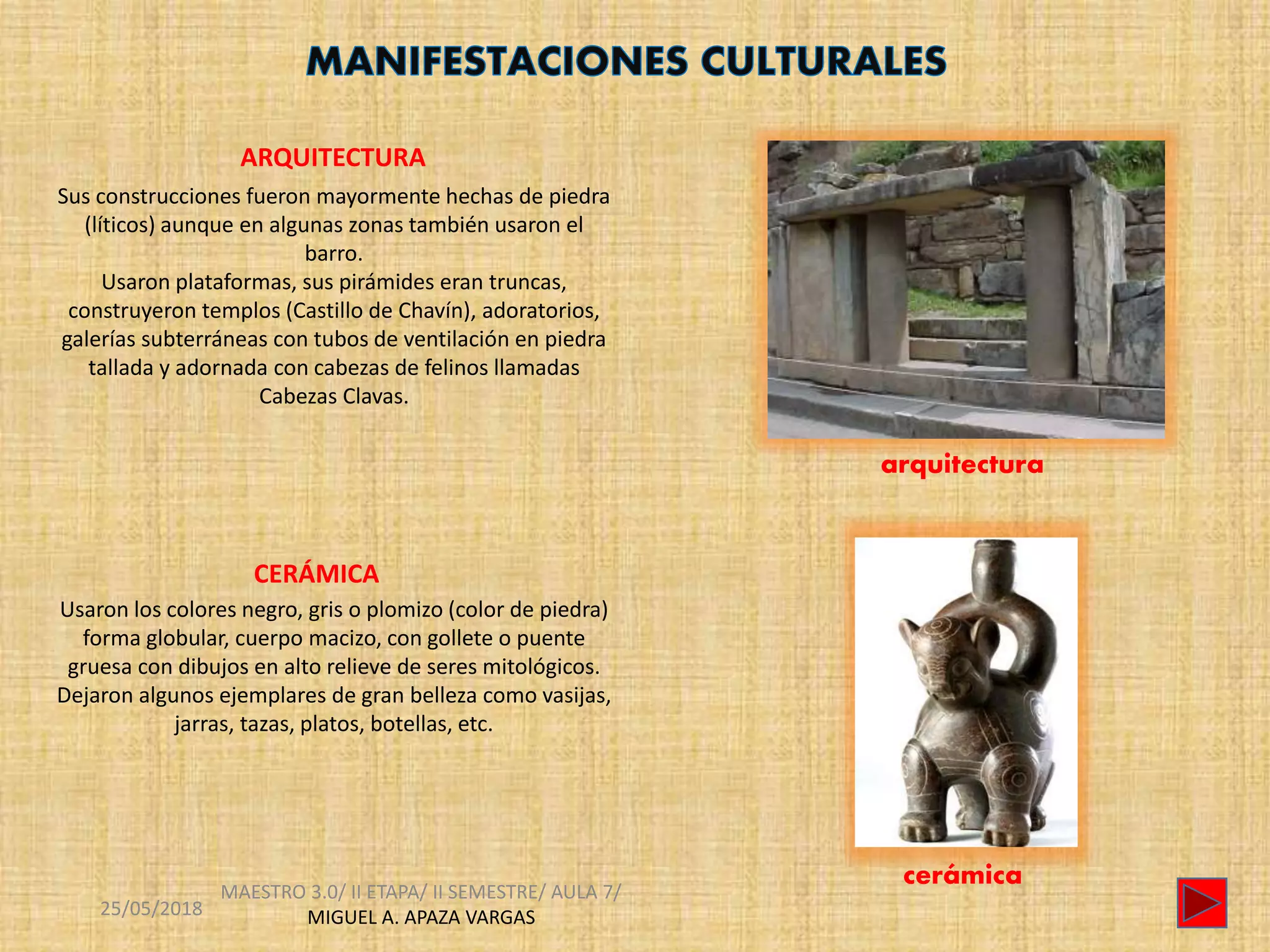 culturas Preincas Peruanas | PPTX