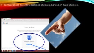 9.- Ya realizado lo anterior te saldrá lo siguiente ,dar clic en paso siguiente.
 