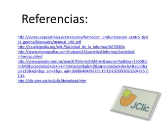 JClic Player con soporte de informes: aplicación para abrir y realizar los proyectos de actividades. Este programa además registra todos nuestros resultados en una base de datos del servidor de contenidos que pueden ser revisados posteriormente por los responsables. (abrir los proyectos totalmente realizados)