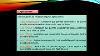 Diapositivas de jdbc | PPTX