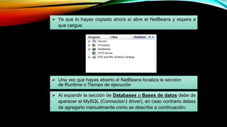 Diapositivas de jdbc | PPTX