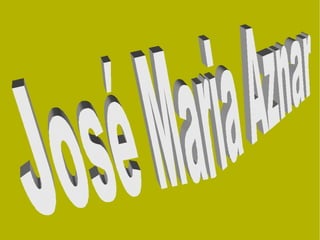 José Maria Aznar   