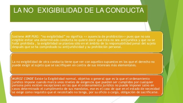 La culpabilidad