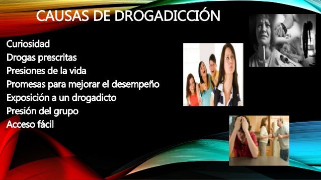 Diapositivas de la drogadiccion