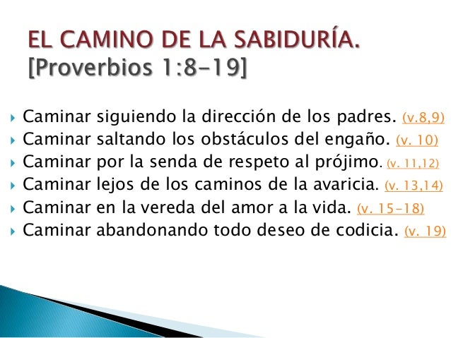 Proverbios 1