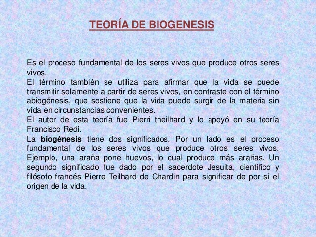 Diapositivas del origen de la vida