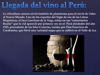 Diapositivas del vino