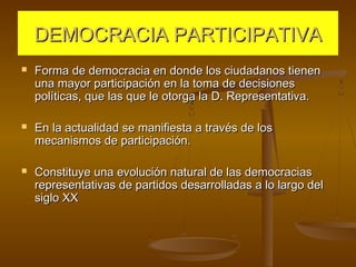 Diapositivas democracia