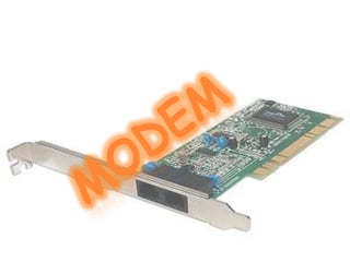 Diapositivas de modem | PPTX
