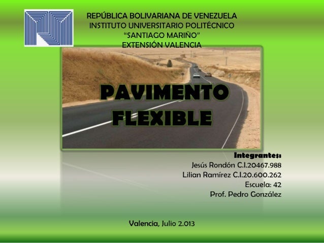 Pavimento Que Es : Diapositivas de pavimento flexible