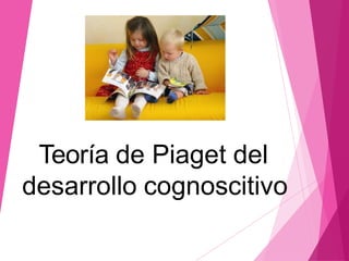Teoría de Piaget del
desarrollo cognoscitivo
 