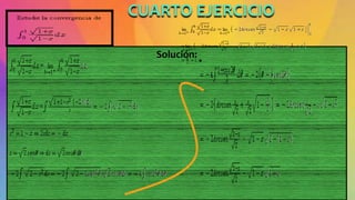 CUARTO EJERCICIO
Solución:
 