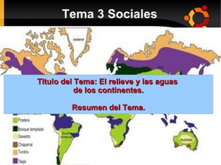 Diapositivas de tema 3 sociales