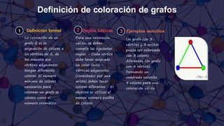 Teoria de grafos : Coloracion de Grafos UNEFA | PDF