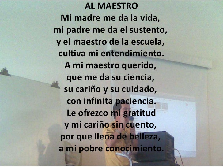 Diapositivas dia del maestro