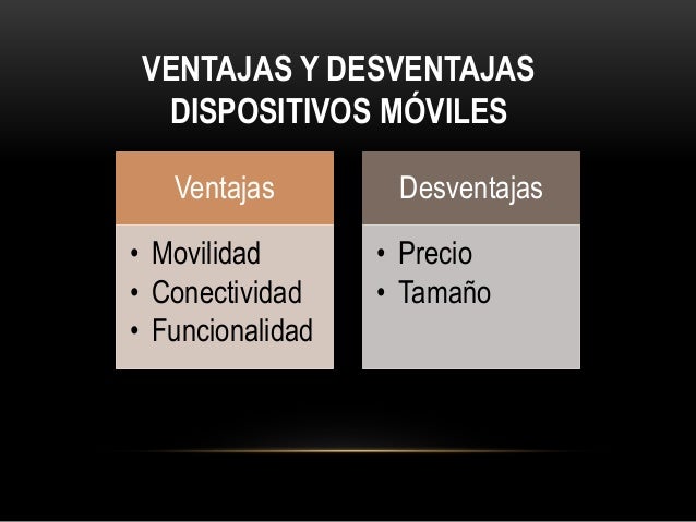 Diapositivas dispositivos moviles