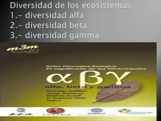 Diapositivas ecologia