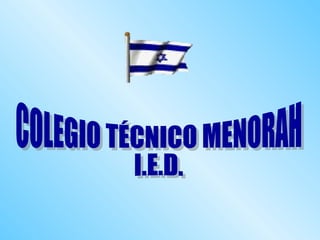 COLEGIO TÉCNICO MENORAH  I.E.D. 