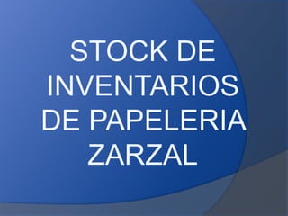 Diapositivas en español