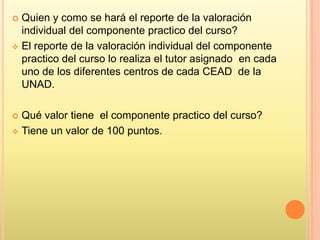 RECONOCIMIENTO DEL CURSO