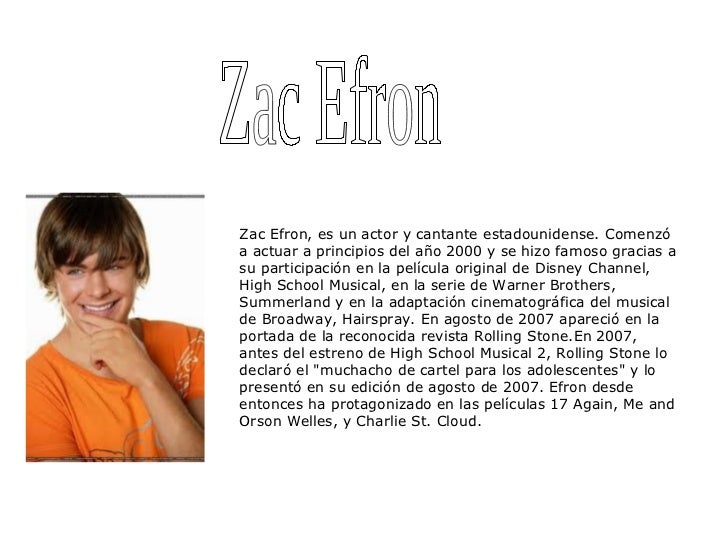 Biografia Di Una Persona Famosa In Inglese