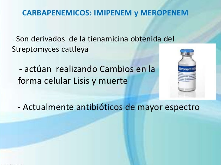Diapositivas antibióticos Diapositivas antibióticos