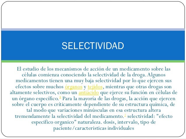 Diapositivas farmaco