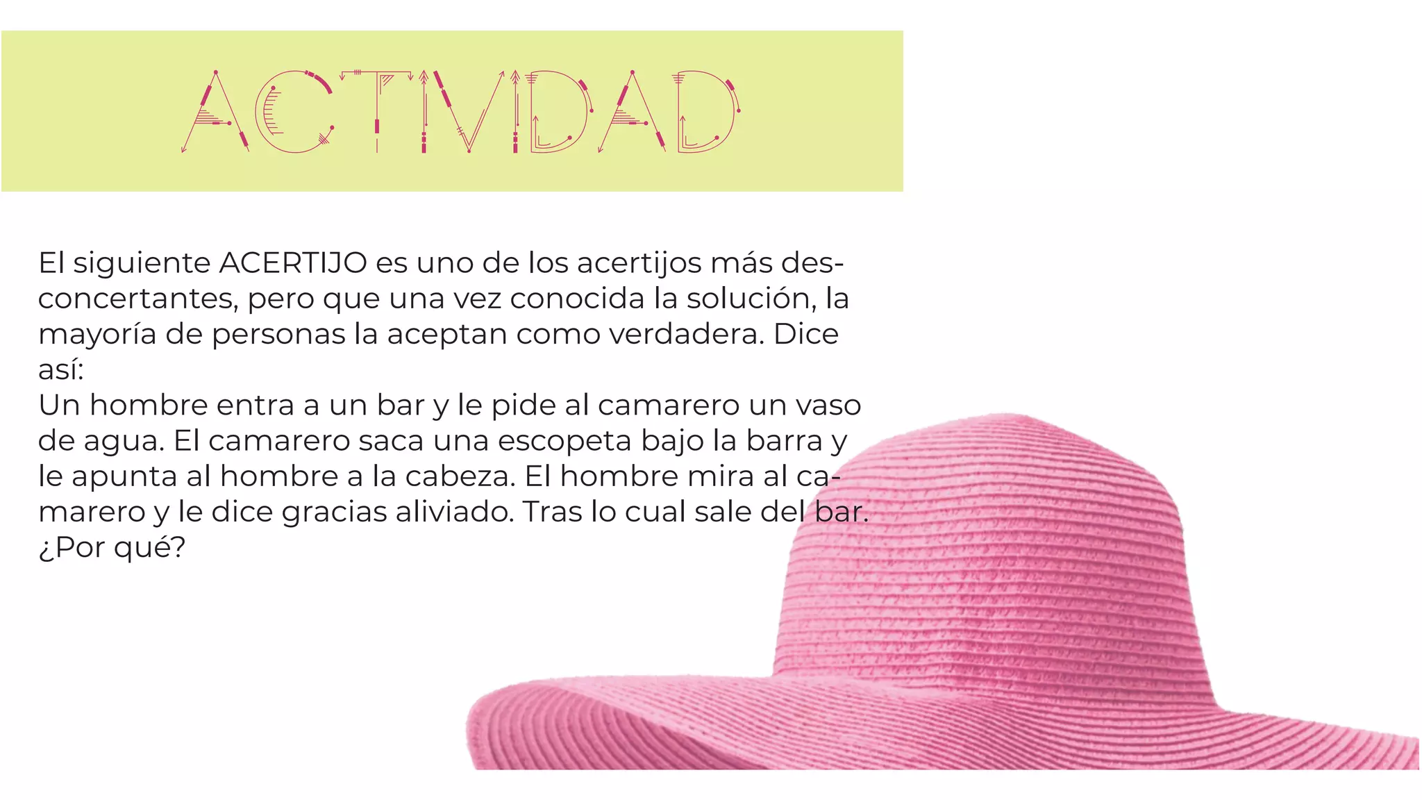 6 sombreros para pensar | PDF