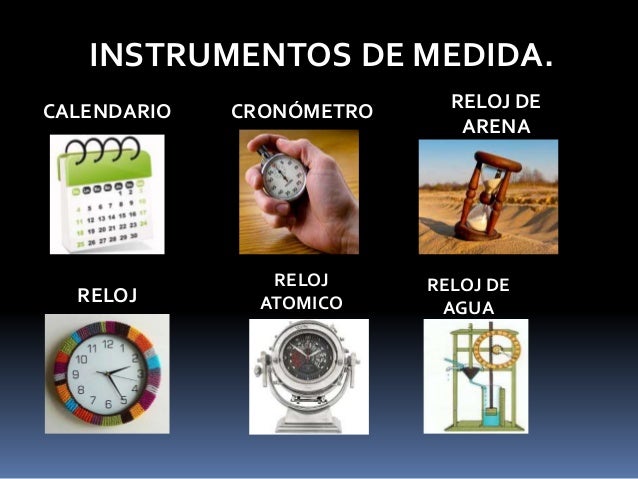 Sistema de medida| de tiempo