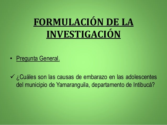Embarazos En Adolescentes