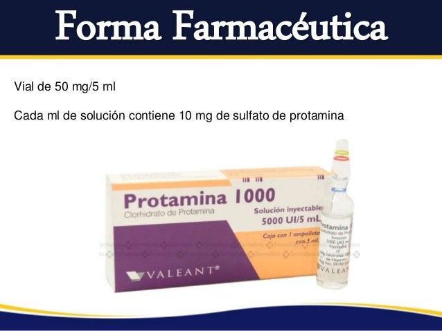 Protamina y Heparina Protamina y Heparina