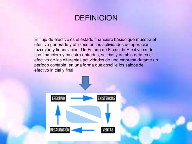 estado de flujo de efectivos