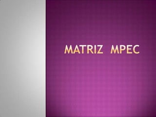 Las dos dimensiones externas son Fortalezas de la industria y Estabilidad ambiental,; estas se pueden considerar como los determinantes de la posición estratégica global de una organización. Pasos para desarrollar la matriz peea1. Para la FF y FI asignar un valor numérico que oscile entre +1 (el peor) y +6(el mejor), a cada una de las variables que abarcan estas dimensiones.2. Calcular un resultado promedio para FF, VC, FI, y EA sumando las calificaciones de cada factor en cada dimensión y dividiendo el número de variables incluido en la respectiva dimensión. 3. Marcar los resultados promedios para cada dimensión en el eje correspondiente en la matriz PEEA.4. Sumar los resultados sobre el eje X y marcar el punto resultante. Hacer lo mismo con Y.5. Marcar la intersección del punto XY.6. Dibujar un vector direccional desde el origen hasta el punto de intersección dicho vector indica el tipo de estrategia: agresiva, competitivo, defensiva o conservadora mas apropiado para la empresa. 