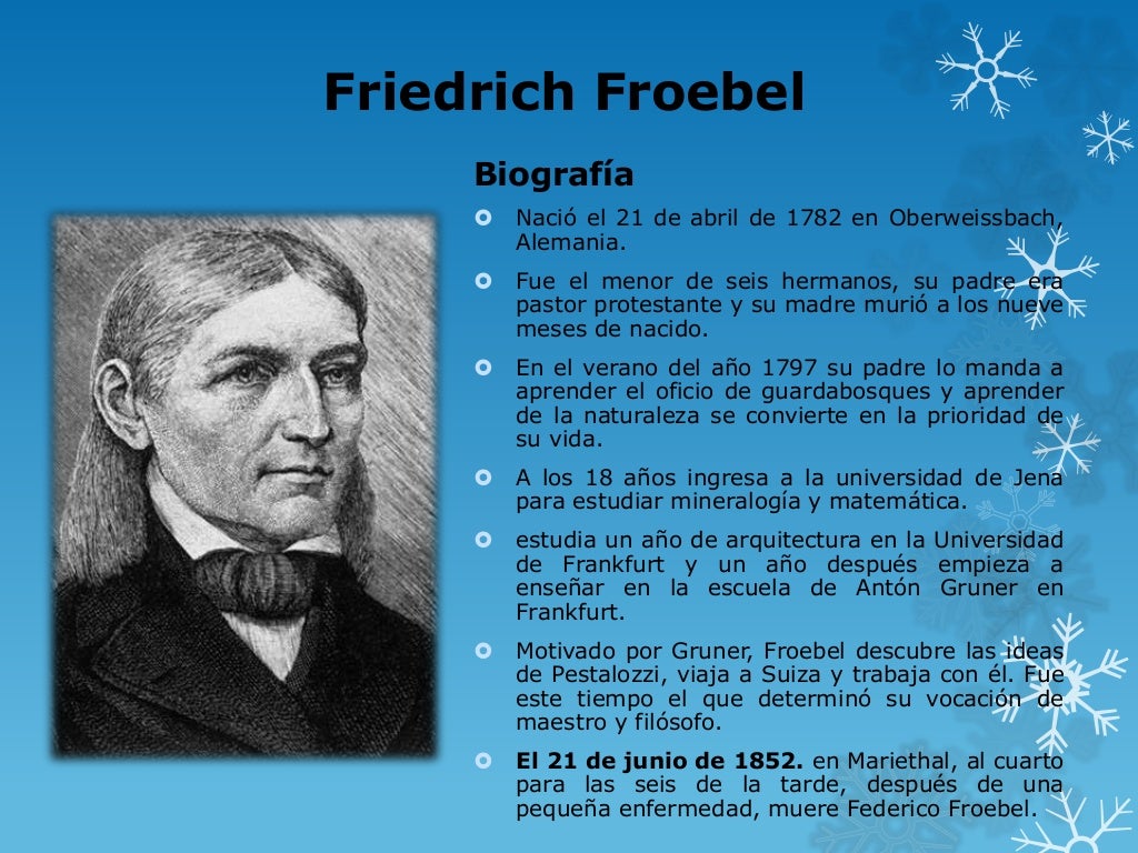 Pedagogia de Froebel por Priscila Puertas