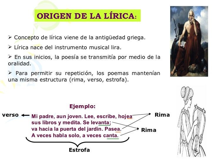 Diapositivasgenerolirico