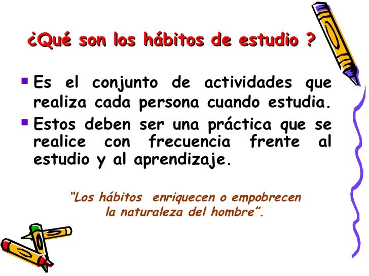 Resultado de imagen de dibujos habitos de estudio