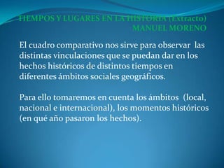 -Se sugiere una conversación preliminar, entrevistador- entrevistado.-Puede ser que a medida que avance la entrevista deba ser modificada.-El entrevistador  deberá adaptarse al testimonio y no deberá poner nunca fin a la misma. Puede optarse por  una segunda entrevista.LA TRANSCRIPCION: -Es una interpretación, una recreación,  debe realizar la transcripción el entrevistador si no le es posible deberá ser  colaborador.