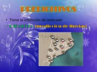 • Tiene la intención de anticipar.

 