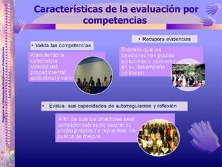 Características de la evaluación por competencias  
