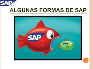 ALGUNAS FORMAS DE SAP
 