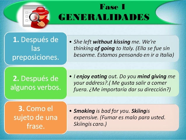Ejemplos De Verbos En Gerundio En Ingles Coleccion De Ejemplo