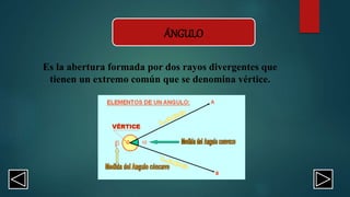 Ángulos en nuestro entorno | PPTX